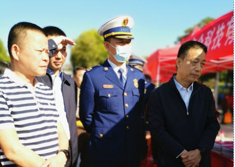 厦门俊琛垃圾分类服务有限公司参加河源市 2021 年新《安全生产法》 宣传周